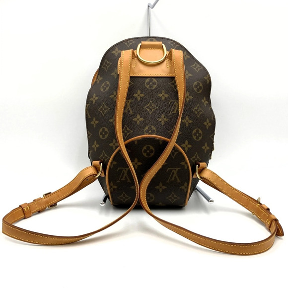 LOUIS VUITTON Authentic Brown Monogram Canvas Ellipse Backpack main image 8